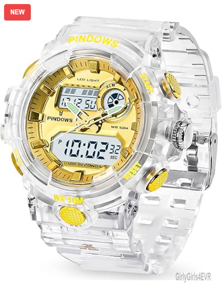 Womens Digital Sports Watch With 7 Color Led Light Alarm Stopwatch Womens Digital Sports Watch With 7 Color Led Light Alarm Stopwatch